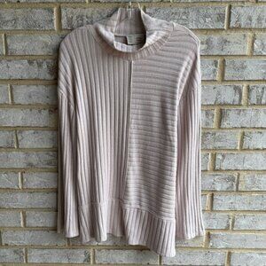Saturday Sunday by Anthropologie Lightweight Ribbed Sweater Women's Size M.